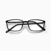Fly Bold - Black Acetate - Rectangle