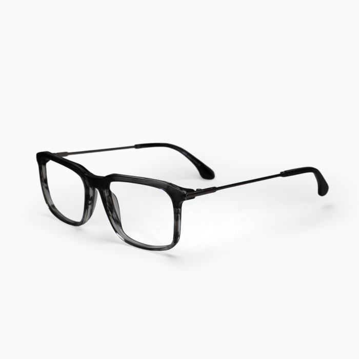 Fly Bold - Gray Acetate - Rectangle - Image 4