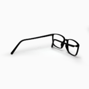 Fly Bold - Black Acetate - Rectangle - Image 4