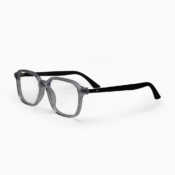 Fly Bold - Transparent&Black Acetate - Oval - Image 4