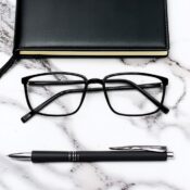 Fly Bold - Black Acetate - Rectangle - Image 2