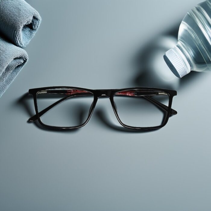 Fly Bold - Black Acetate - Rectangle - Image 2
