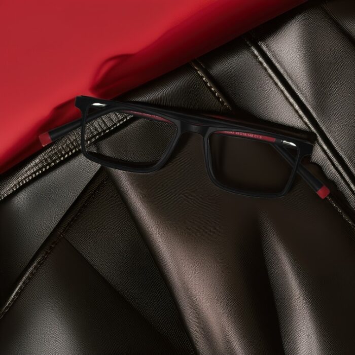 Fly Bold - Black & Red Temple TR - Rectangle - Image 2