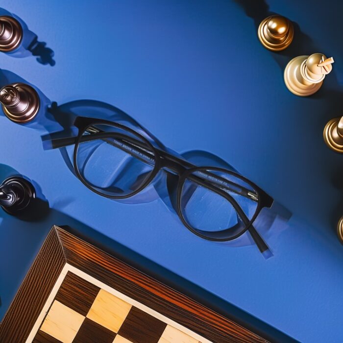 Fly Bold - Black & Blue Temple TR - Round - Image 2