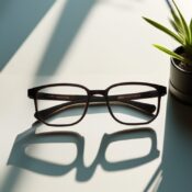 Nural - Brown TR90 - Square - Image 2