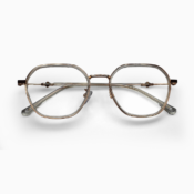 Grid - Gold Metal- Geometric