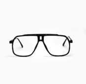 Fly Bold - Double Bridge Black Metal + TR90 - Geometric - Image 3