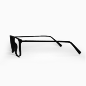 Fly Bold - Double Bridge Black Metal + TR90 - Square - Image 4