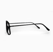 Fly Bold - Double Bridge Black Metal + TR90 - Geometric - Image 4