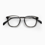 Fly Bold - Transparent Gray Acetate - Round