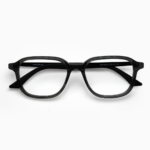 Fly Bold - Transparent Gray&Black Acetate - Oval