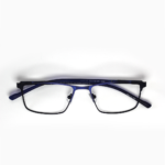 Grid - Blue Metal - Acetate - Rectangle