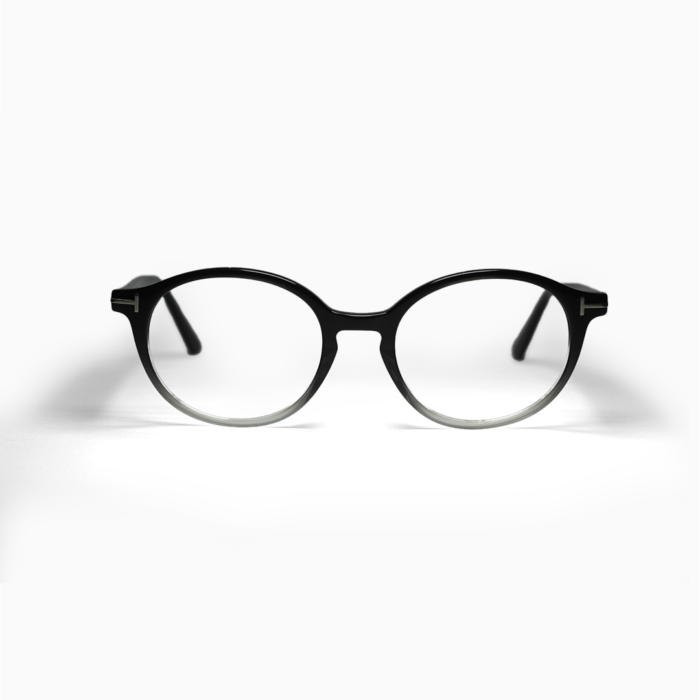 Fly Bold - Gradient Black Acetate - Round - Image 5