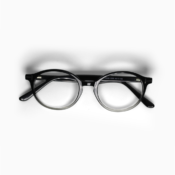 Fly Bold - Gradient Black Acetate - Round