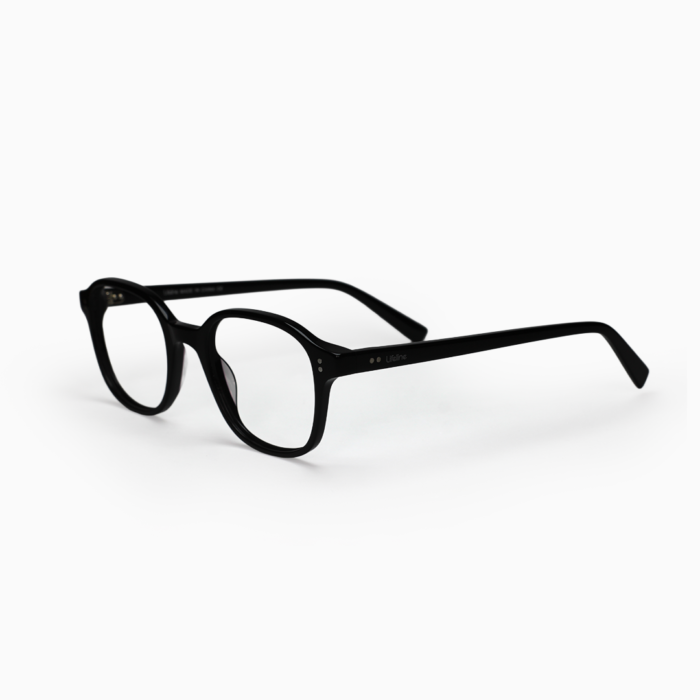 Fly Bold - Black Acetate - Round - Image 4