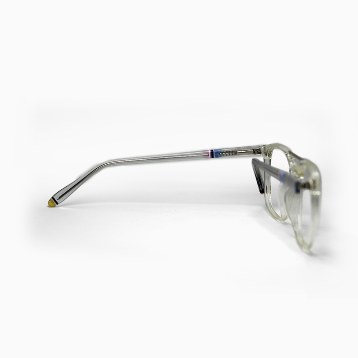 Fly Bold - Double Bridge Transparent Acetate - Round - Image 5