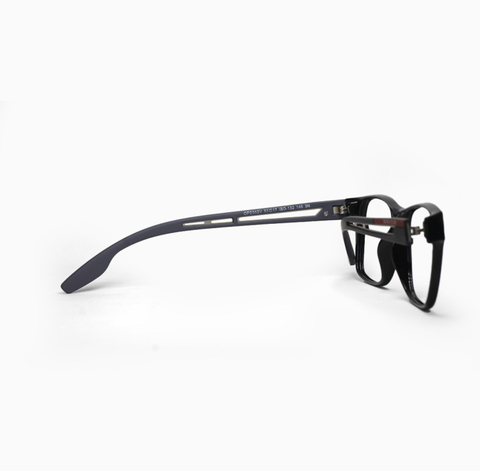 Fly Bold - Black Metal Acetate - Square - Image 5