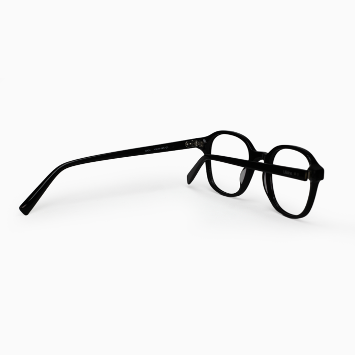 Fly Bold - Black Acetate - Round - Image 5