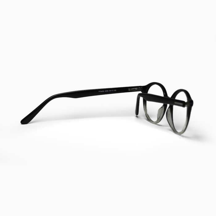 Fly Bold - Gradient Black Acetate - Round - Image 4
