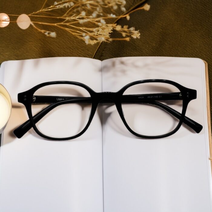 Fly Bold - Black Acetate - Round - Image 2