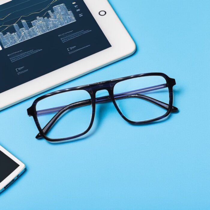 Fly Bold - Navy Acetate - Square - Image 2